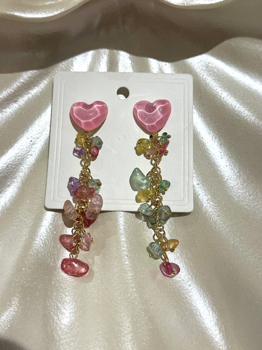 Gem of Love Earrings